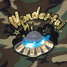 Load image into Gallery viewer, Spaceship UFO Applique Patch
