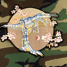 Load image into Gallery viewer, Large  Dinosaur  Embroidered Applique Patch
