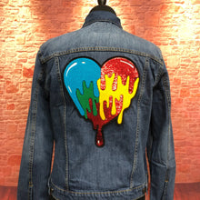 Load image into Gallery viewer, Heart Sequin Applique Patch
