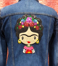 Load image into Gallery viewer, Frida Kahlo  8&quot; X 6&quot; Applique Patch
