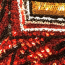 Load image into Gallery viewer, Large Colourful Sequin Chinese Tiger Applique Patch
