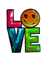 Load image into Gallery viewer, Sequin Love Letters Applique Patch
