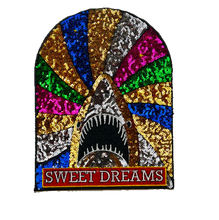 Load image into Gallery viewer, Shark Sequin Applique Patch
