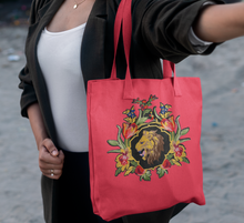 Load image into Gallery viewer, Large Flower and Lion  Applique Patch
