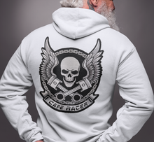 Load image into Gallery viewer, Embroidered Biker Skull Applique Patch
