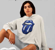 Load image into Gallery viewer, Iron On Sequin Tongue Applique Patch
