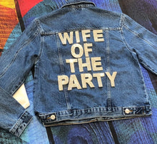 Load image into Gallery viewer, Rhinestone letters Wedding Personalise Jacket Bride Wifey *LETTERS ONLY*
