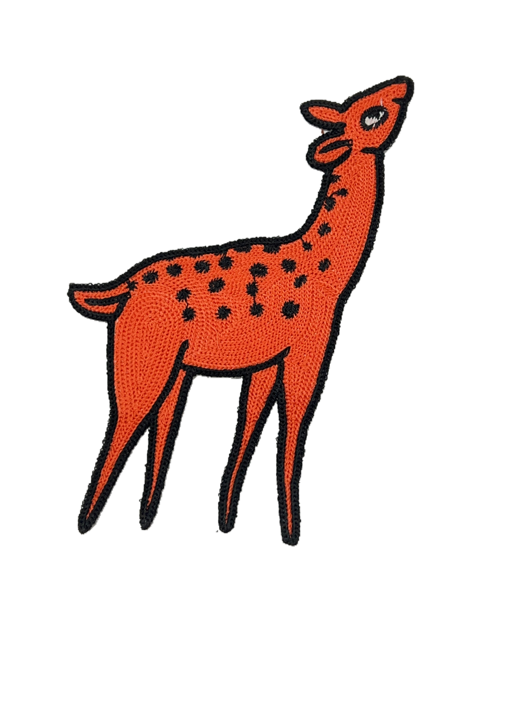 Embroidered Reindeer  Applique Patch
