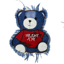 Load image into Gallery viewer, Teddy Bear Denim Jean Applique Patch
