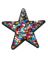 Load image into Gallery viewer, Sequin  Star Applique Patch
