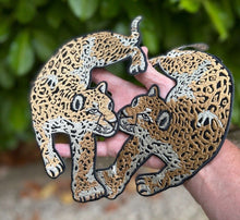 Load image into Gallery viewer, Tiger Leopard Applique Patches  2 Pieces
