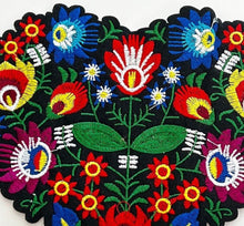 Load image into Gallery viewer, Flower Rose Heart  Applique Patch
