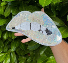 Load image into Gallery viewer, Sequin Lips Applique Patch
