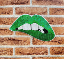 Load image into Gallery viewer, Sequin Lips Applique Patch
