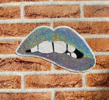 Load image into Gallery viewer, Sequin Lips Applique Patch

