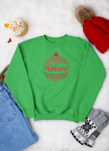 Load image into Gallery viewer, Christmas Bauble Glitter Iron On Transfer
