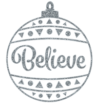 Load image into Gallery viewer, Christmas Bauble Glitter Iron On Transfer
