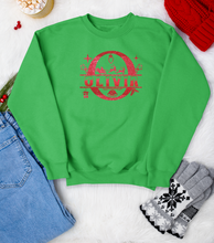 Load image into Gallery viewer, Christmas Personalised Letter Glitter Iron On Transfer
