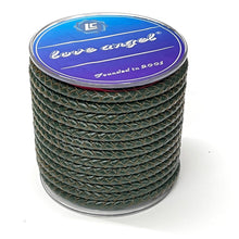 Load image into Gallery viewer, Braided Real Cowhide Leather Cord 6mm Jewellery Making
