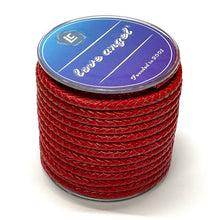 Load image into Gallery viewer, Braided Real Cowhide Leather Cord 6mm Jewellery Making
