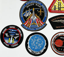 Load image into Gallery viewer, 19 Piece Embroidered Space Applique Patches
