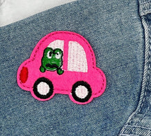 Load image into Gallery viewer, 6 Pieces Children&#39;s Car and Train Applique Patches
