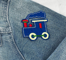 Load image into Gallery viewer, 6 Pieces Children&#39;s Car and Train Applique Patches
