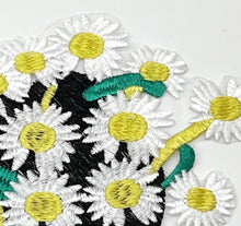 Load image into Gallery viewer, Beautiful Large Daisy Flower  Iron or sew on
