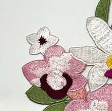 Load image into Gallery viewer, Embroidered Flower Applique Patch

