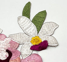 Load image into Gallery viewer, Embroidered Flower Applique Patch
