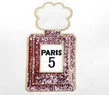 Load image into Gallery viewer, Large Perfume Bottle Sequin Applique Patch
