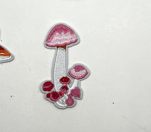 Load image into Gallery viewer, 10 Pieces Children&#39;s Mushroom Applique Patches
