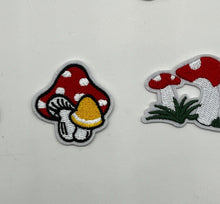 Load image into Gallery viewer, 10 Pieces Children&#39;s Mushroom Applique Patches
