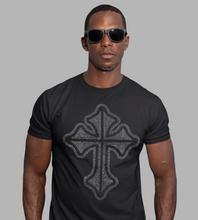 Load image into Gallery viewer, Rhinestone Crystal Hotfix Celtic Cross Diamante Iron On Transfer
