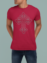 Load image into Gallery viewer, Rhinestone Crystal Hotfix Celtic Cross Diamante Iron On Transfer
