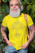 Load image into Gallery viewer, Rhinestone Crystal Hotfix Celtic Cross Diamante Iron On Transfer
