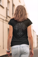Load image into Gallery viewer, Rhinestone Crystal Hotfix Celtic Cross Diamante Iron On Transfer
