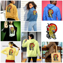 Load image into Gallery viewer, Large Rising Sun  Tiger  Applique Patch
