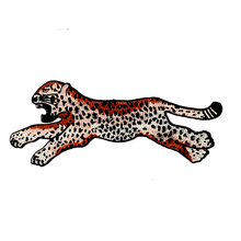Load image into Gallery viewer, Leopard Applique Patches
