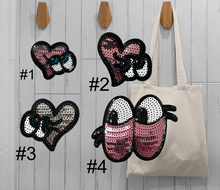Load image into Gallery viewer, Sequin Eye Appliqué Patches
