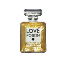 Load image into Gallery viewer, Sequin Perfume Bottle Applique Patch
