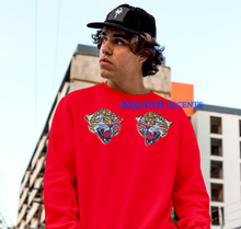 Load image into Gallery viewer, 2 Roaring Tiger Embordered Applique Patch
