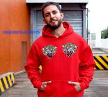 Load image into Gallery viewer, 2 Roaring Tiger Embordered Applique Patch
