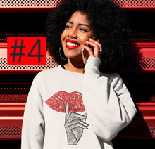 Load image into Gallery viewer, Red Sequin Lips Applique Patch
