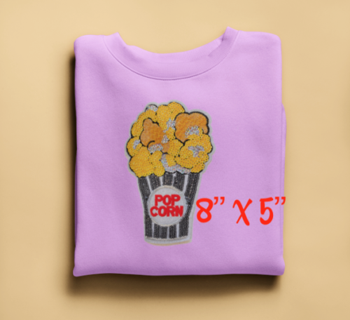Sequin Popcorn Applique Patch