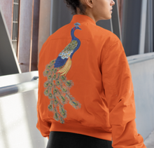 Load image into Gallery viewer, Large Bright Embroidered and Lace Peacock Applique  Patch
