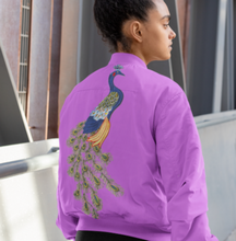 Load image into Gallery viewer, Large Bright Embroidered and Lace Peacock Applique  Patch
