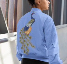 Load image into Gallery viewer, Large Bright Embroidered and Lace Peacock Applique  Patch
