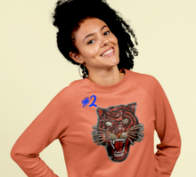 Load image into Gallery viewer, Large Sequin Tiger Head Applique Patch
