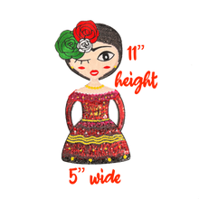 Load image into Gallery viewer, Frida Kahlo Embroidery &amp; Sequins  Applique Patch

